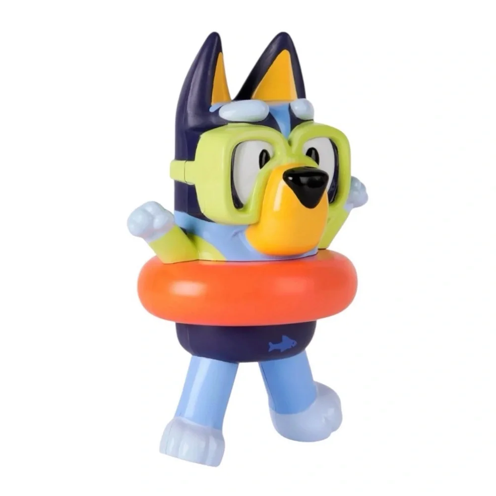 SwimWays Bluey Floatin' Figures - Blue and Orange Swim with Bluey! 😍 New in Box